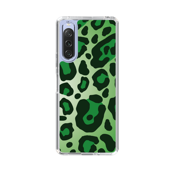 スリムプロテクションケース［ Leopard - Green ］