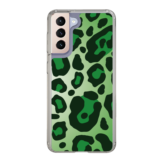 スリムプロテクションケース［ Leopard - Green ］