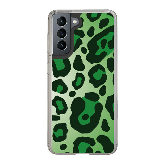 スリムプロテクションケース［ Leopard - Green ］