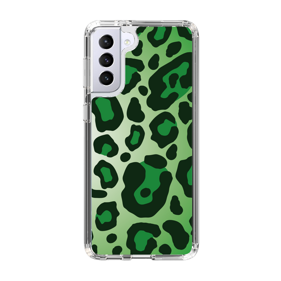 スリムプロテクションケース［ Leopard - Green ］