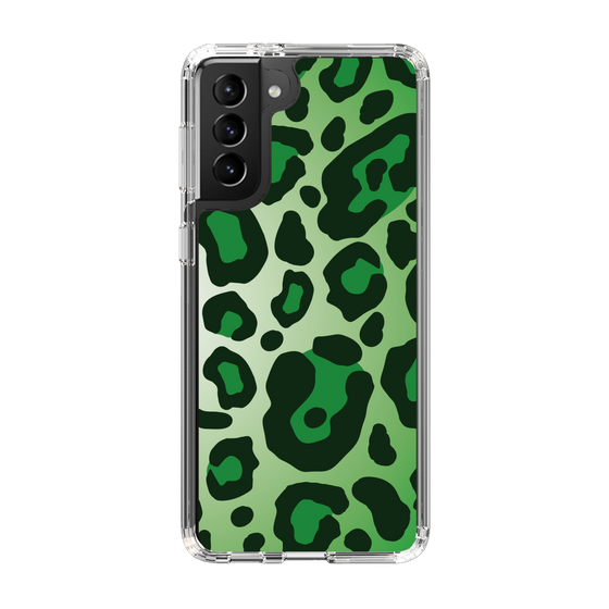 スリムプロテクションケース［ Leopard - Green ］