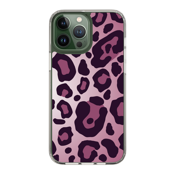スリムプロテクションケース［ Leopard - Pink ］