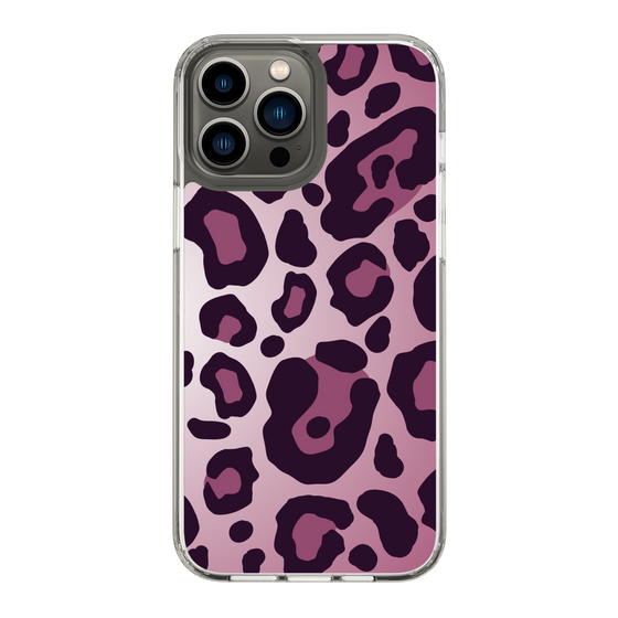 スリムプロテクションケース［ Leopard - Pink ］