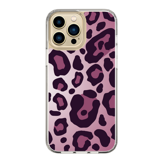 スリムプロテクションケース［ Leopard - Pink ］