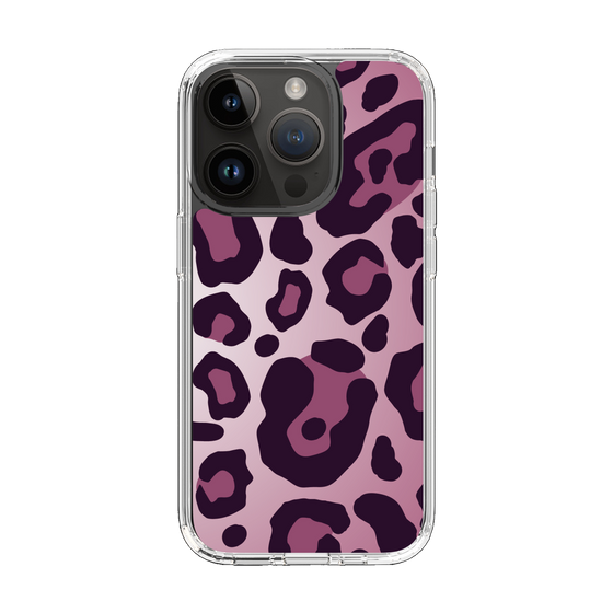 スリムプロテクションケース［ Leopard - Pink ］