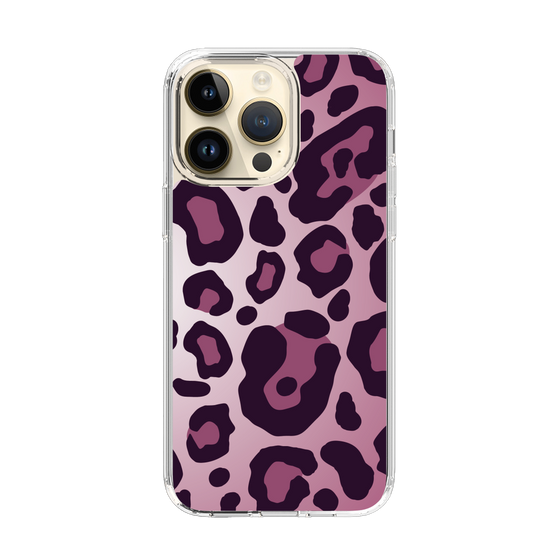 スリムプロテクションケース［ Leopard - Pink ］