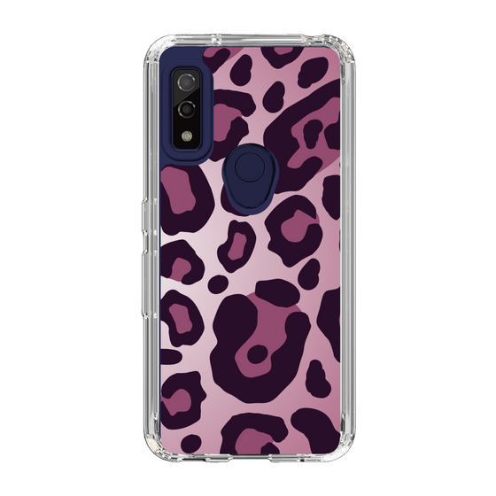 スリムプロテクションケース［ Leopard - Pink ］