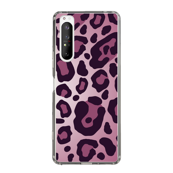 スリムプロテクションケース［ Leopard - Pink ］