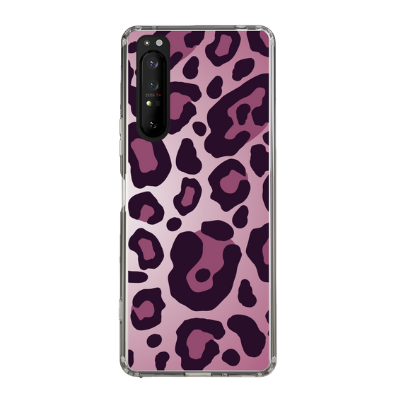 スリムプロテクションケース［ Leopard - Pink ］