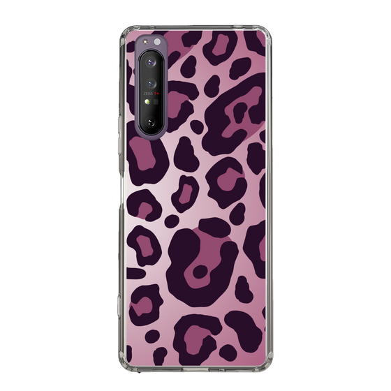 スリムプロテクションケース［ Leopard - Pink ］