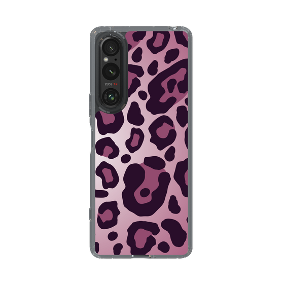 スリムプロテクションケース［ Leopard - Pink ］