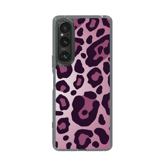 スリムプロテクションケース［ Leopard - Pink ］