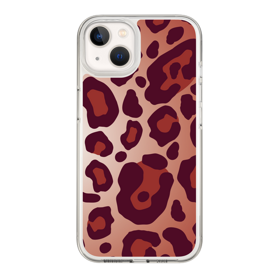 スリムプロテクションケース［ Leopard - Red ］