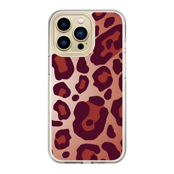 スリムプロテクションケース［ Leopard - Red ］