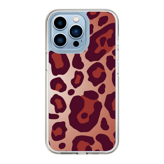 スリムプロテクションケース［ Leopard - Red ］