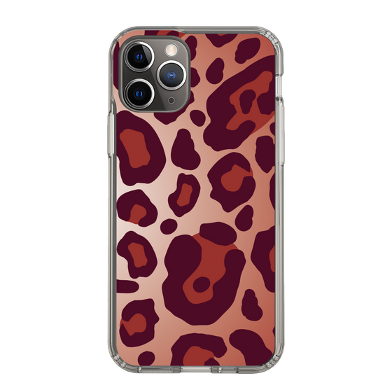 スリムプロテクションケース［ Leopard - Red ］