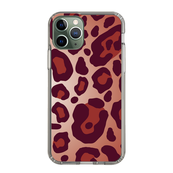 スリムプロテクションケース［ Leopard - Red ］