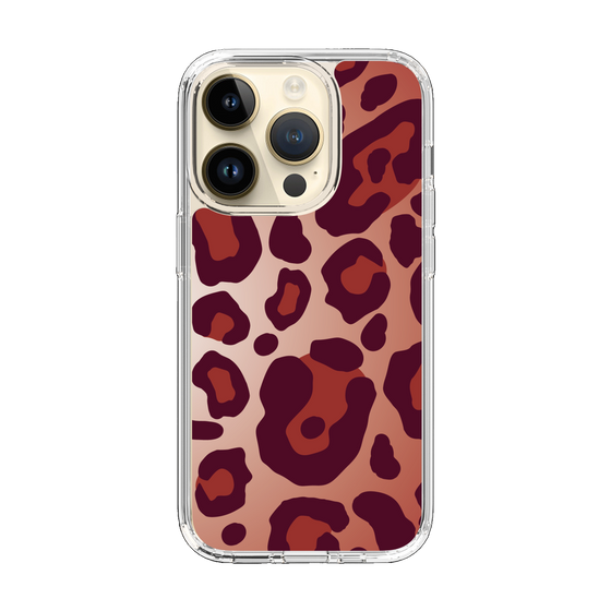 スリムプロテクションケース［ Leopard - Red ］