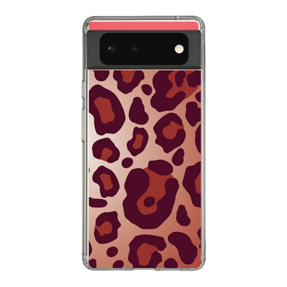 スリムプロテクションケース［ Leopard - Red ］