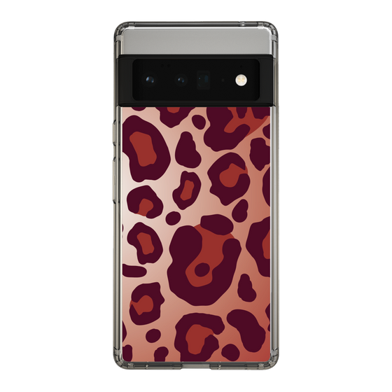 スリムプロテクションケース［ Leopard - Red ］