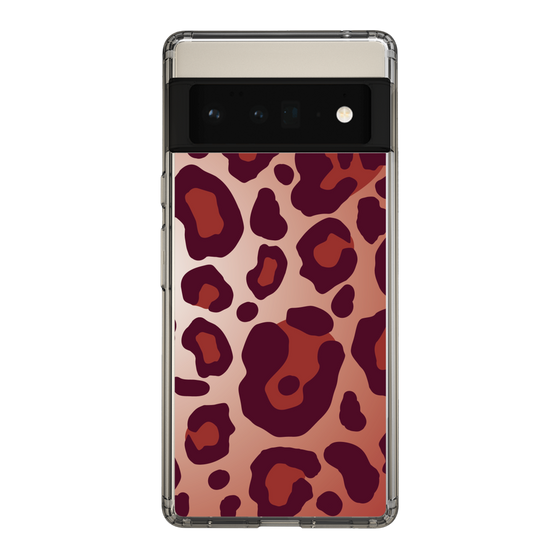 スリムプロテクションケース［ Leopard - Red ］