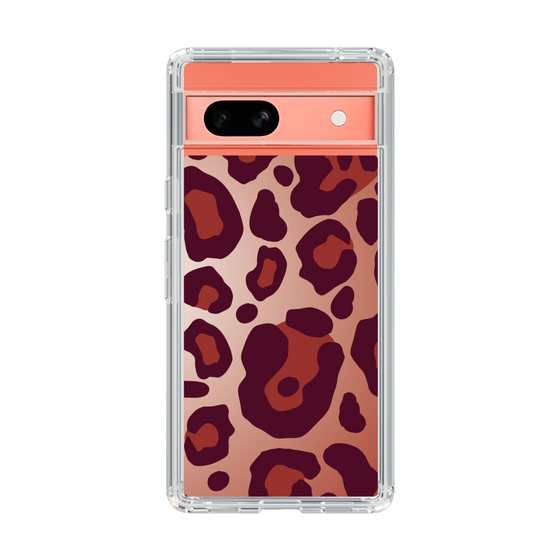 スリムプロテクションケース［ Leopard - Red ］