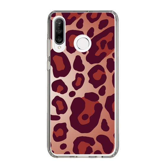 スリムプロテクションケース［ Leopard - Red ］