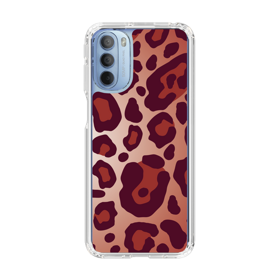 スリムプロテクションケース［ Leopard - Red ］