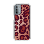 スリムプロテクションケース［ Leopard - Red ］
