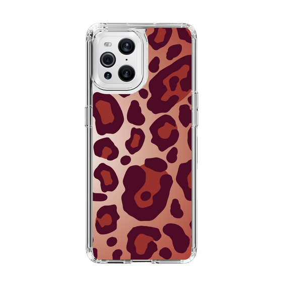 スリムプロテクションケース［ Leopard - Red ］