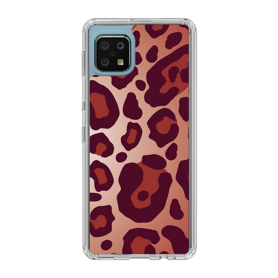 スリムプロテクションケース［ Leopard - Red ］