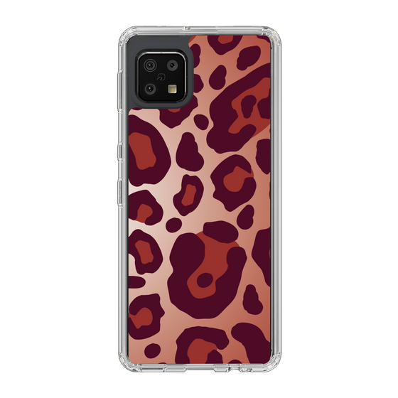 スリムプロテクションケース［ Leopard - Red ］