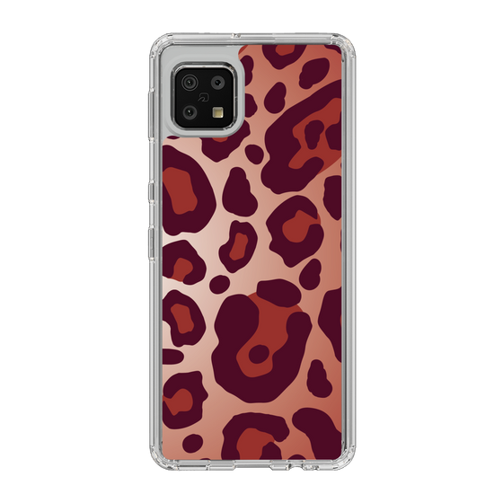 スリムプロテクションケース［ Leopard - Red ］