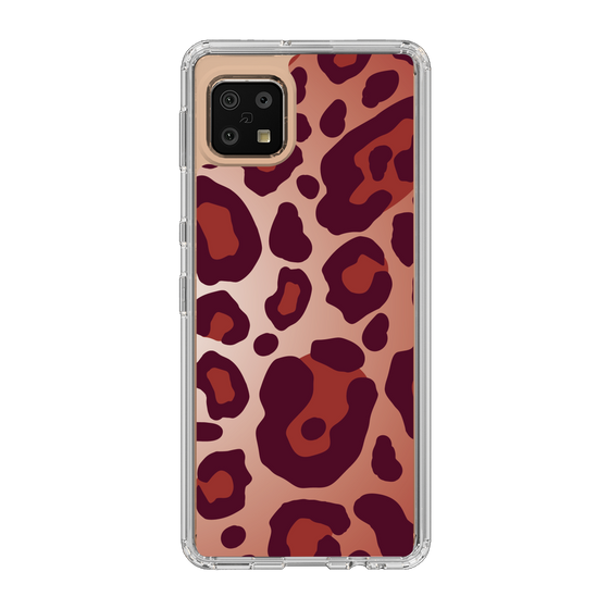 スリムプロテクションケース［ Leopard - Red ］
