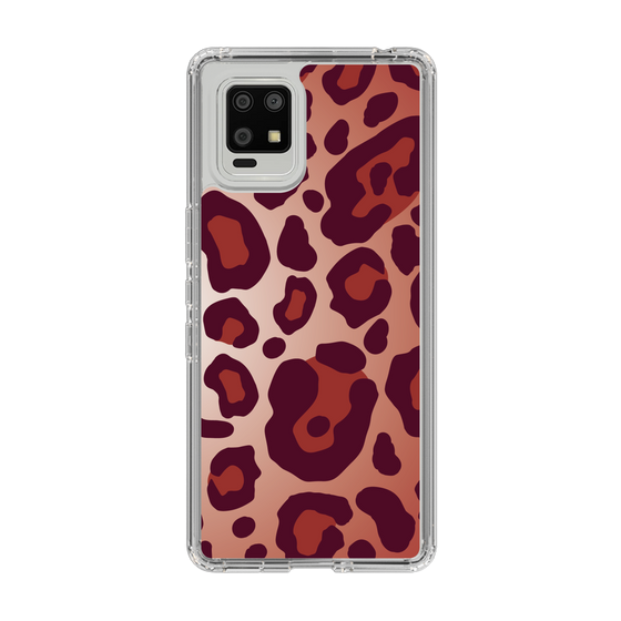 スリムプロテクションケース［ Leopard - Red ］