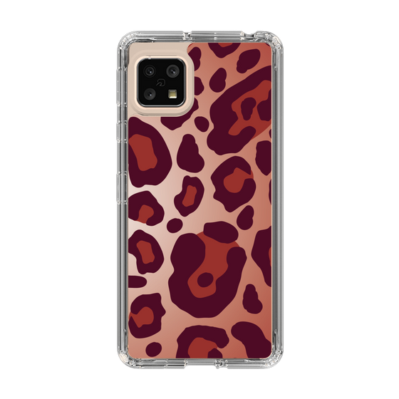 スリムプロテクションケース［ Leopard - Red ］