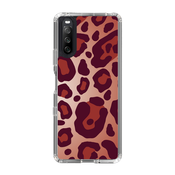 スリムプロテクションケース［ Leopard - Red ］