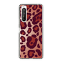 スリムプロテクションケース［ Leopard - Red ］