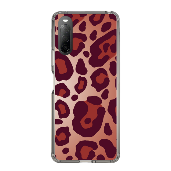 スリムプロテクションケース［ Leopard - Red ］