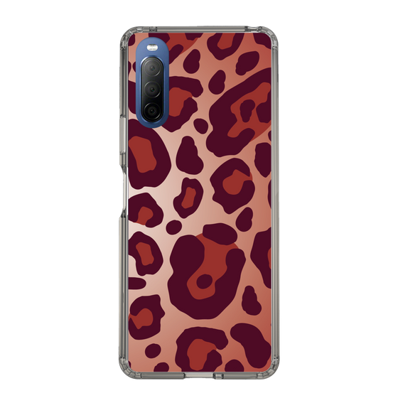 スリムプロテクションケース［ Leopard - Red ］