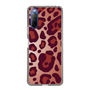 スリムプロテクションケース［ Leopard - Red ］