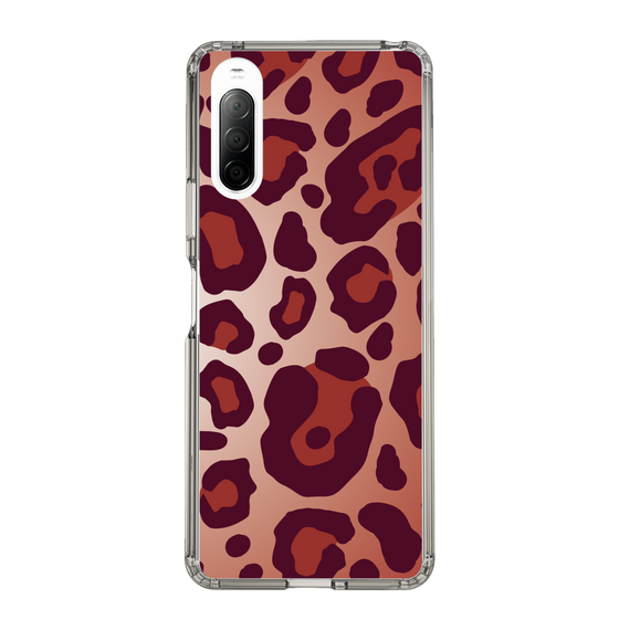 スリムプロテクションケース［ Leopard - Red ］