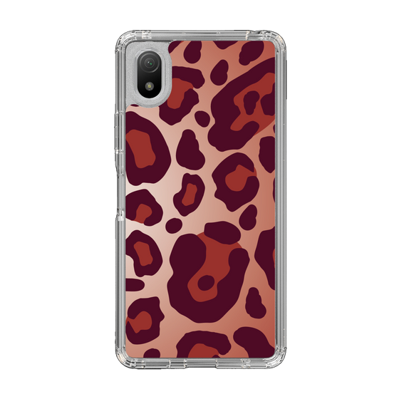 スリムプロテクションケース［ Leopard - Red ］