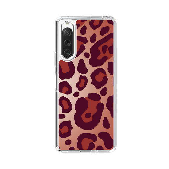 スリムプロテクションケース［ Leopard - Red ］