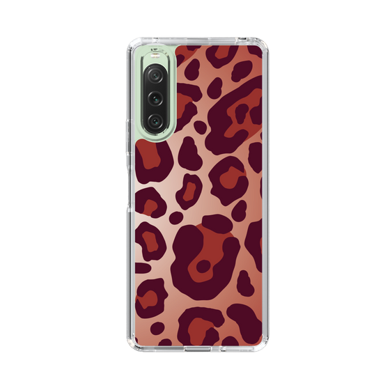 スリムプロテクションケース［ Leopard - Red ］