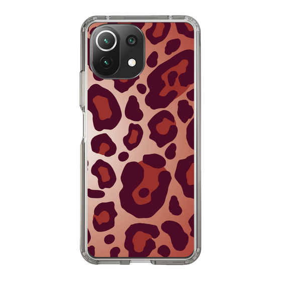 スリムプロテクションケース［ Leopard - Red ］