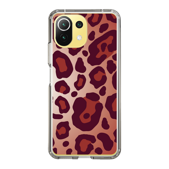 スリムプロテクションケース［ Leopard - Red ］