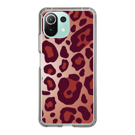 スリムプロテクションケース［ Leopard - Red ］