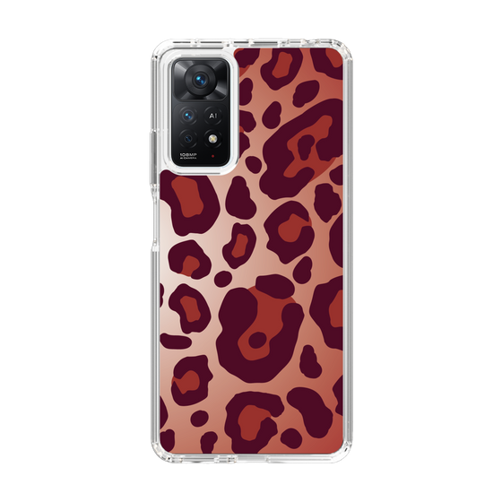 スリムプロテクションケース［ Leopard - Red ］