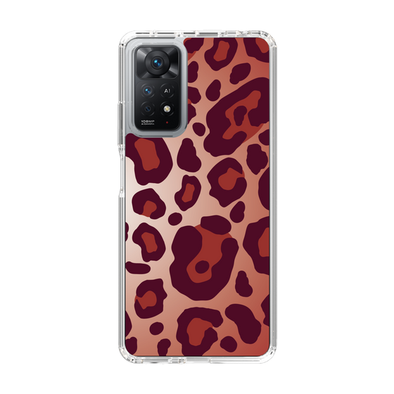 スリムプロテクションケース［ Leopard - Red ］